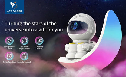 Lampka Astronauta na Księżycu